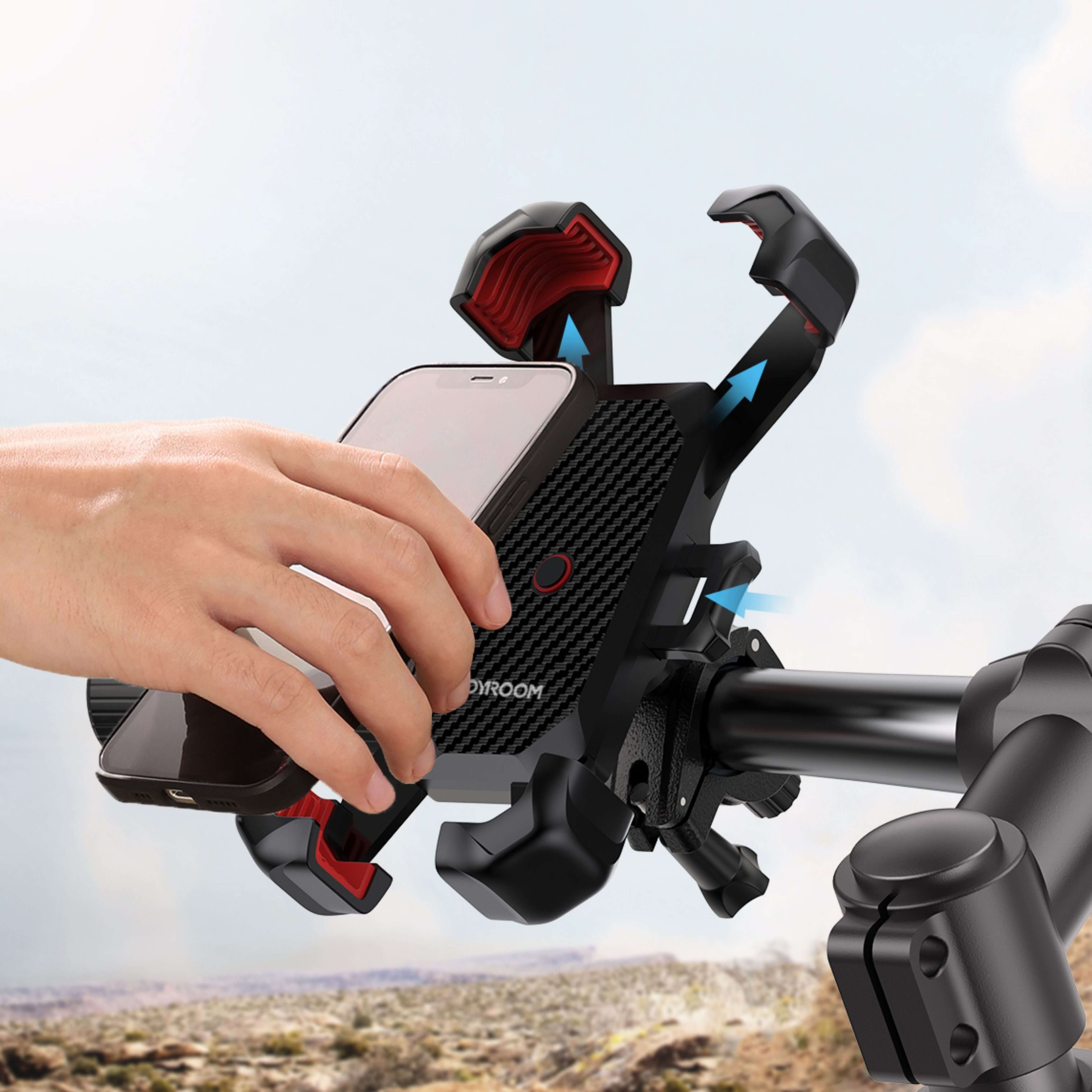 Suporte para telefone 360° SmartBike para todos os smartphones