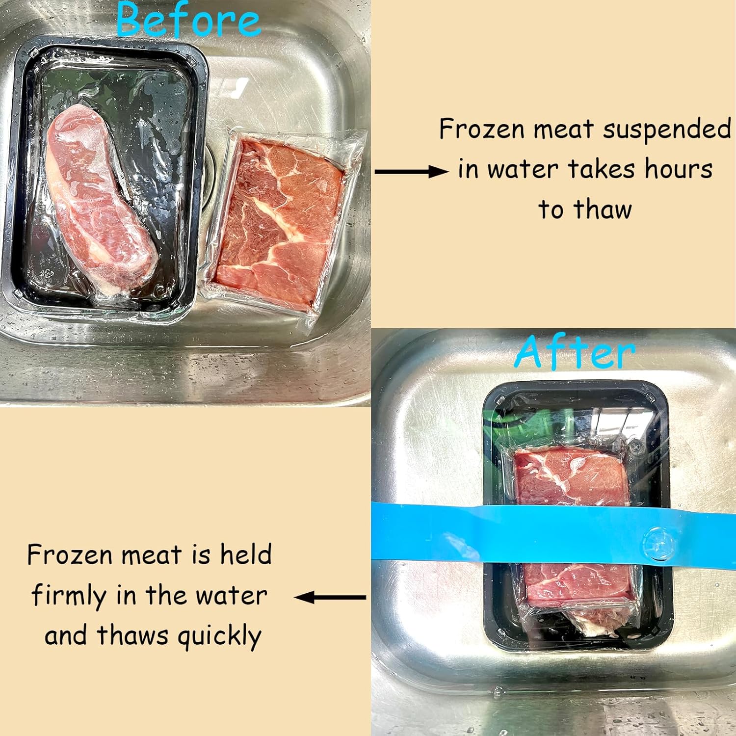 Esteira para Descongelamento de Carne