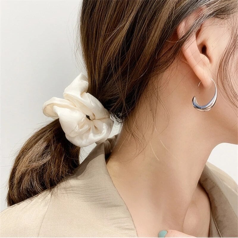 Brincos de ouro de luxo