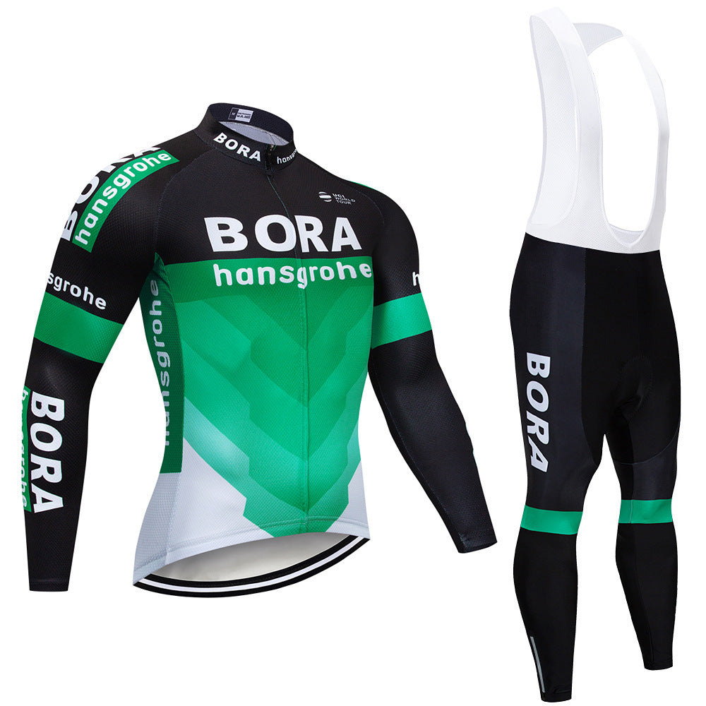 Bora – Conjunto profissional de roupas de ciclismo com mangas longas
